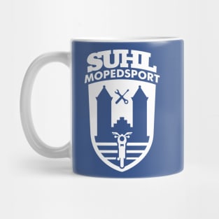 Suhl Mopedsport Simson Logo (white) Mug